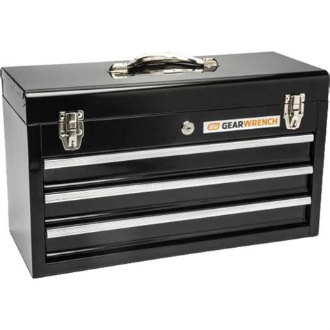 GearWrench 83151 20'' 3 Drawer Black Steel Tool Box 